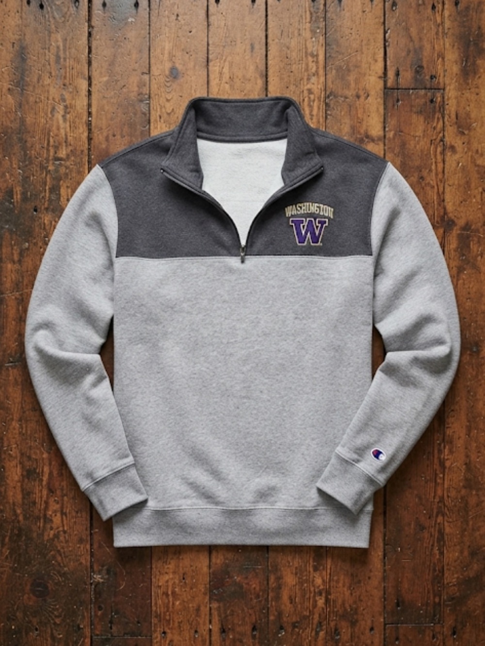 Washington Huskies quarter zip size medium